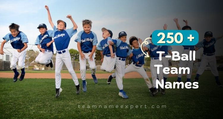 250+Creative T-Ball Team Name Ideas for Every Little Star