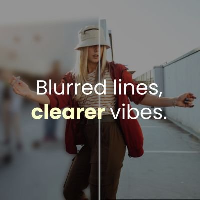 Blurred Pic Caption